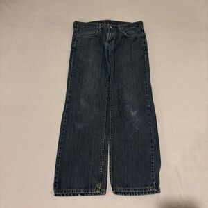 Levis 559 Relaxed Straight Mens Blue Denim Jeans 33x32 Medium Wash Grunge Skater